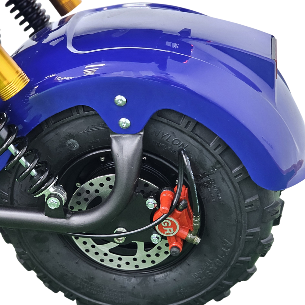 Электроскутер Citycoco GT X7 PRO Синий (2000W) Off Road 2