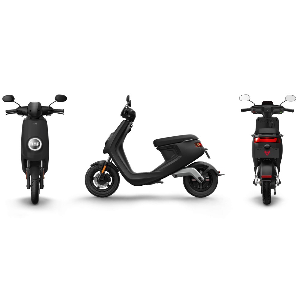 Электроскутер NIU M1+ Citi (Черный) 1 Электроскутер NIU M1+ Citi (Черный) 1