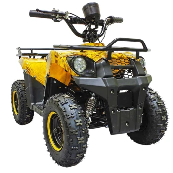 Электроквадроцикл GreenCamel Гоби K45 (36V 800W R6 Цепной привод) Золотая осень